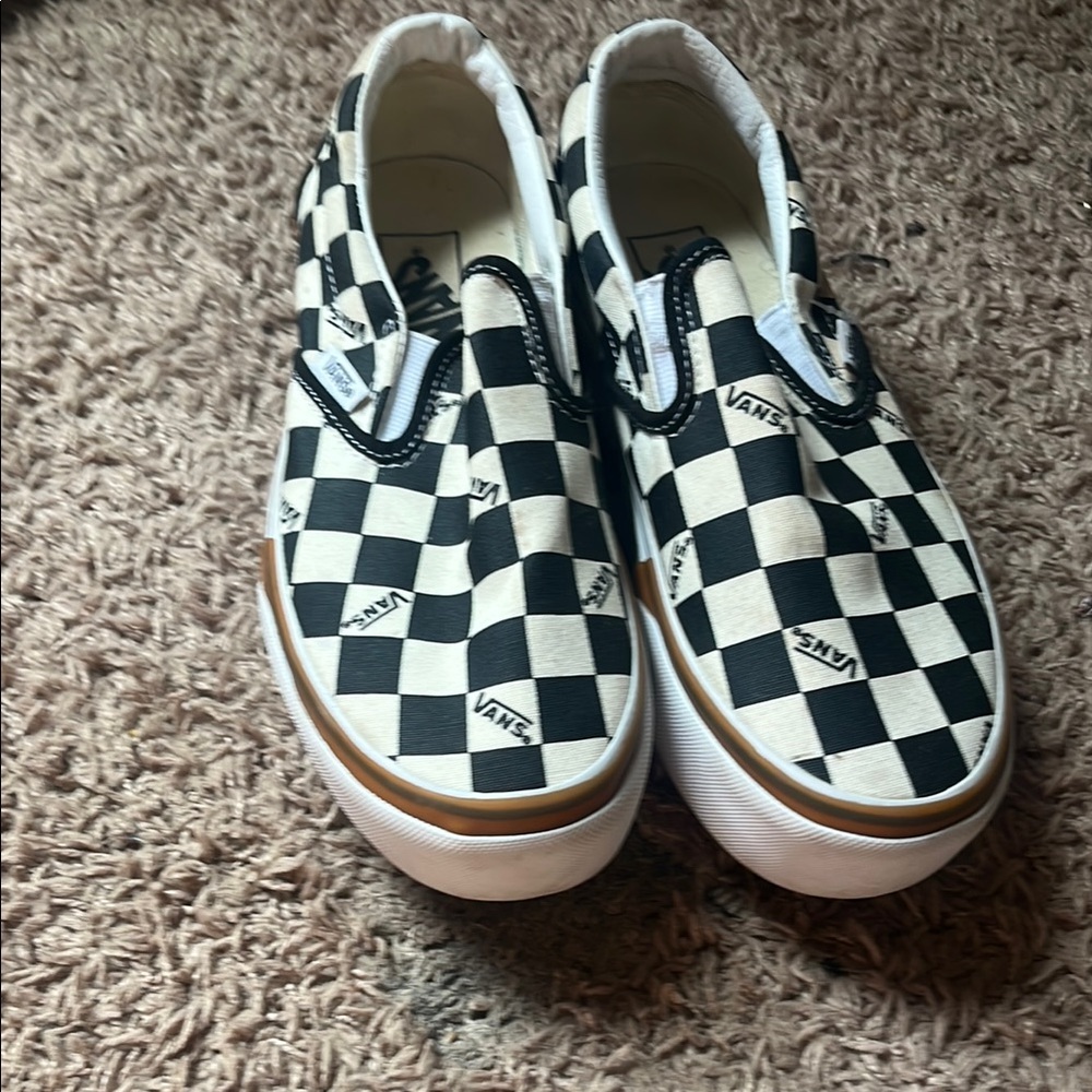 Vans Checkerboard Slip-On Sneakers
